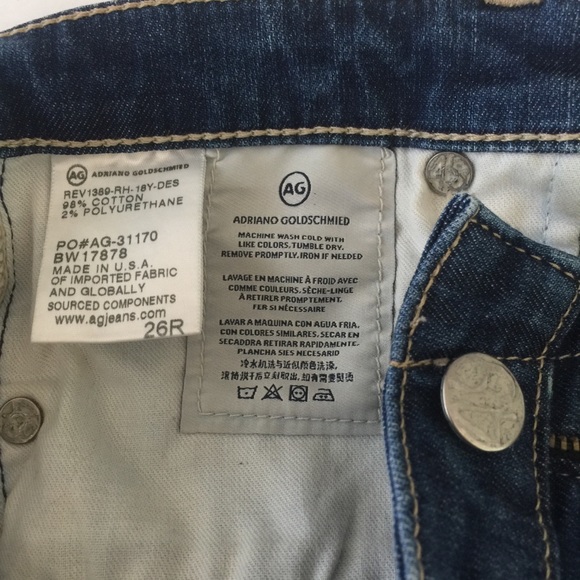 AG Adriano Goldschmied Ankle Super Skinny Distress - Picture 5 of 10